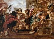 Peter Paul Rubens The Meeting of Abraham and Melchisedek Spain oil painting artist